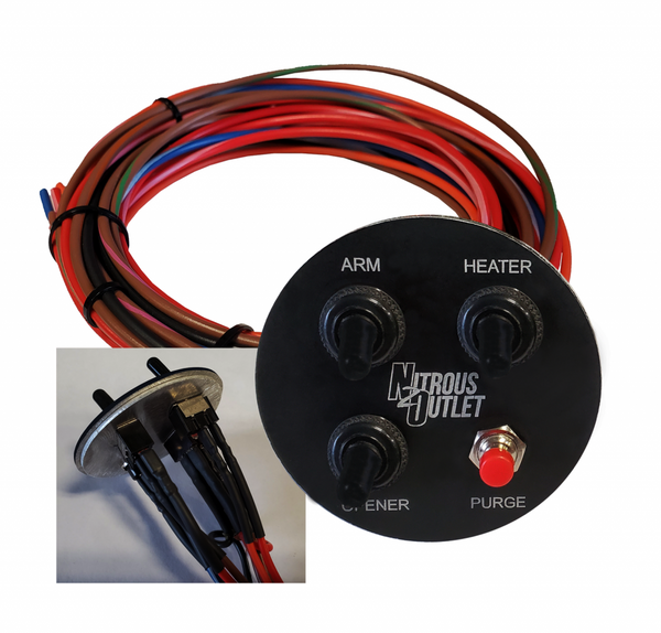 Universal 52mm Gauge Pod Switch Panel w/ Wiring