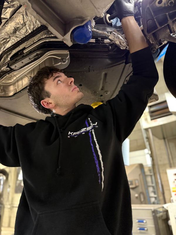 Kaizen Speed Limited Edition Distressed Logo Hoodie