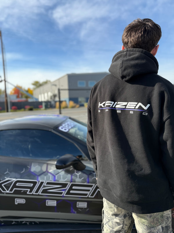 Kaizen Speed Limited Edition Distressed Logo Hoodie