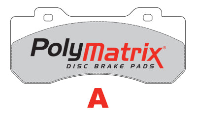 Replacement PolyMatrix Front Brake Pads